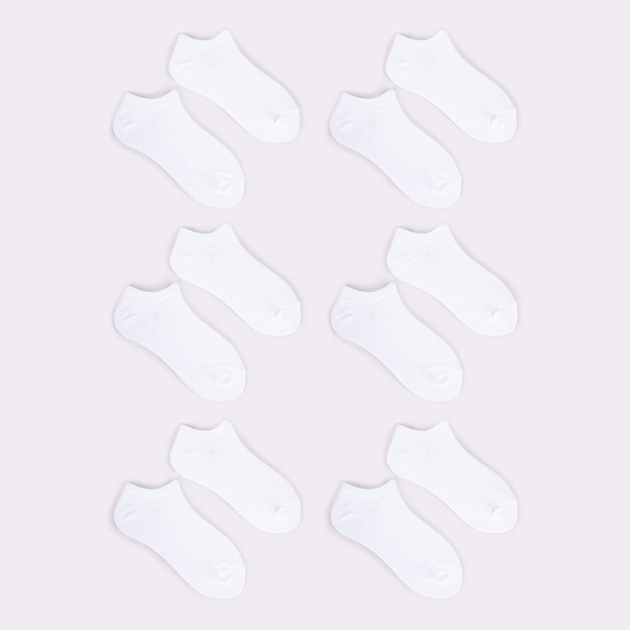 Шкарпетки Yoclub SKS-0064U-0100-002 Коттон 35-38 6 пар Білі (5904921635998) - зображення 1