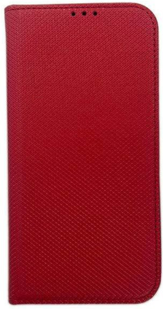 Etui z klapką Forcell Smart Magnet Book do Apple iPhone 14 Red (5904422919160) - obraz 1