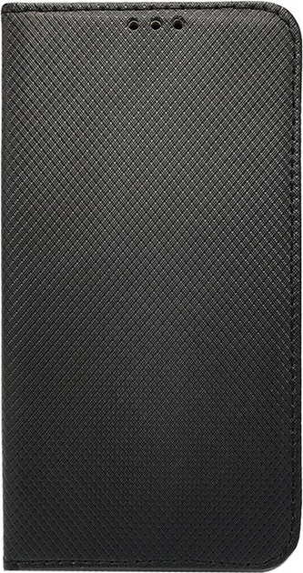 Etui z klapką Forcell Smart Magnet Book do Motorola MOTO E22 Black (5905359810629) - obraz 1