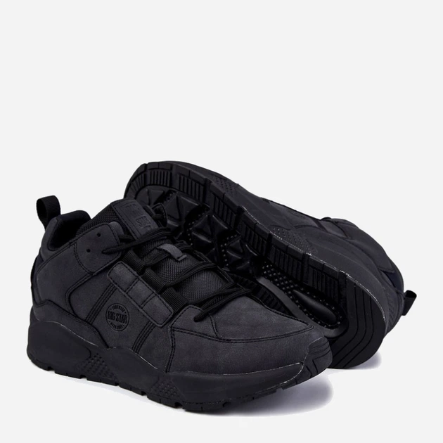 Zimowe buty sportowe męskie Big Star KK174247 45 Czarne (5900714569341) - obraz 4