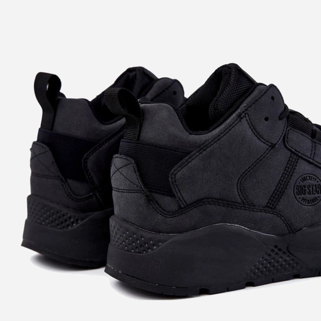 Zimowe buty sportowe męskie Big Star KK174247 45 Czarne (5900714569341) - obraz 5