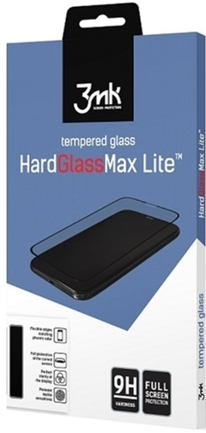 Захисне скло 3MK HardGlass Max Lite для Samsung Galaxy A10 (5903108092463) - зображення 1