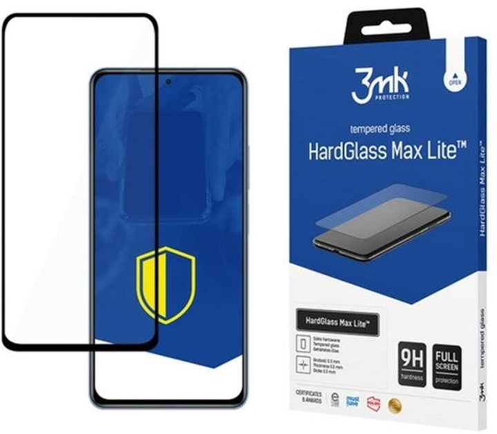 Захисне скло 3MK HardGlass Max Lite для Xiaomi Mi 11i (5903108389860) - зображення 1