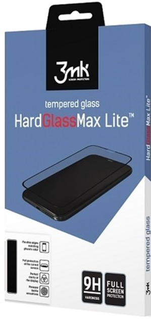 Szkło hartowane 3MK HardGlass Max Lite do Xiaomi Redmi Note 8 Pro (5903108206112) - obraz 1