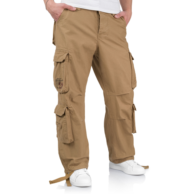 Брюки Surplus Raw Vintage SURPLUS AIRBORNE VINTAGE TROUSERS Beige M (05-3598-14) - зображення 1