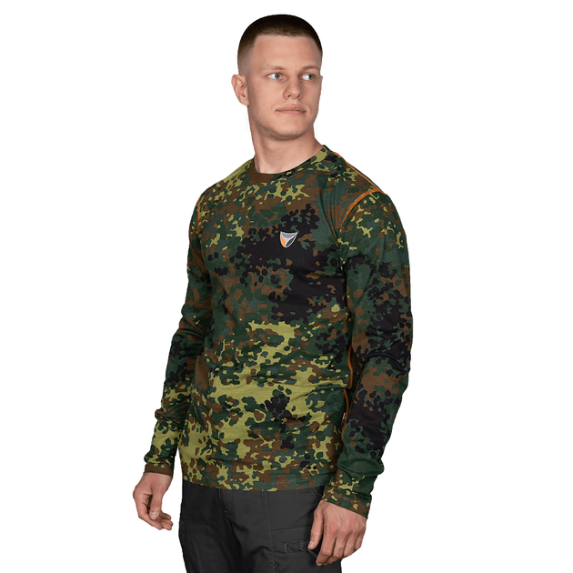 Лонгслів Basic 2.0 Cotton Flecktarn Camotec розмір XXXL - зображення 2