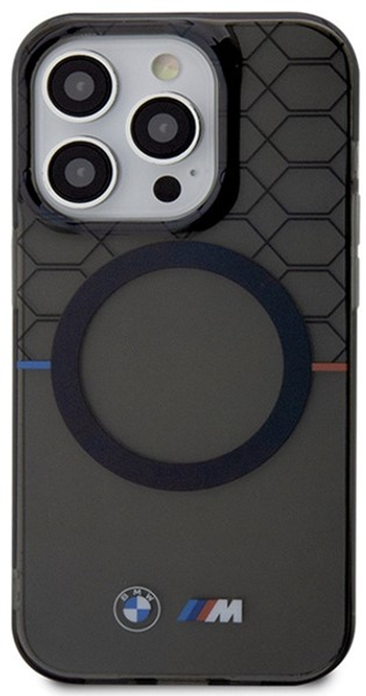 Etui plecki BMW Pattern MagSafe do Apple iPhone 14 Pro Grey (3666339122201) - obraz 2