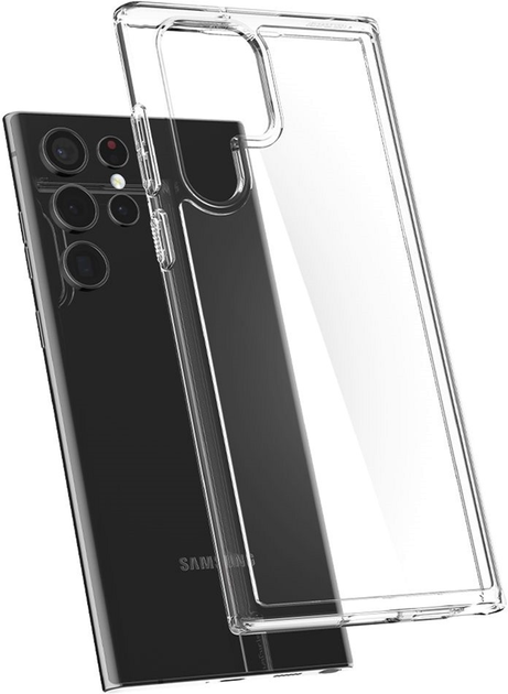 Etui plecki KD-Smart do Samsung Galaxy S22 Ultra Transparent (5904422913762) - obraz 1
