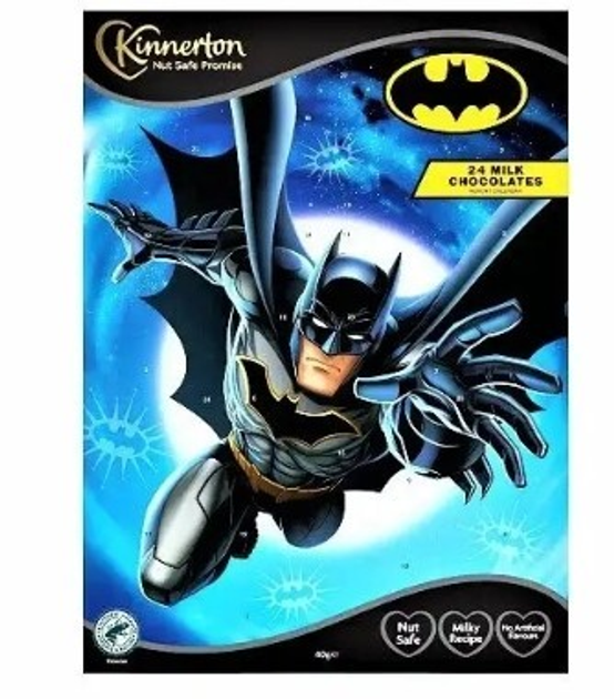 Адвент календарь Kinnerton Batman Advent Calendar 40г купить в