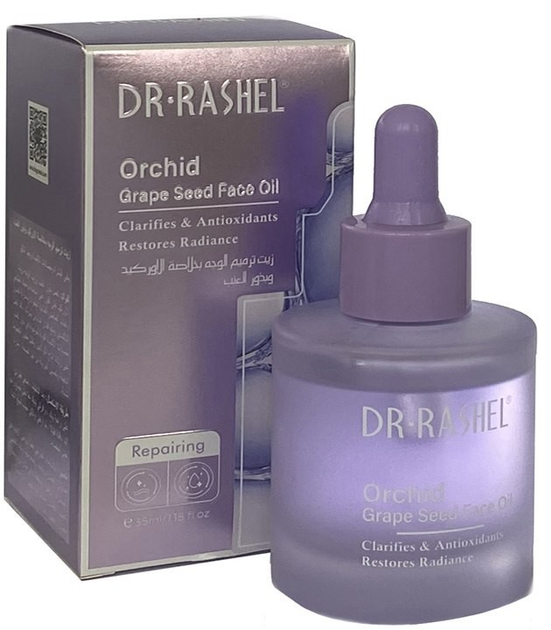 Олія Dr.Rashel Orchid&Grape seed repairing face oil відновлювальна, 35 мл 1672 - зображення 1
