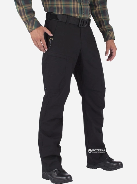 Брюки тактические 5.11 Tactical Apex Pants 74434 W30/L30 Black (2000980382200) - изображение 2