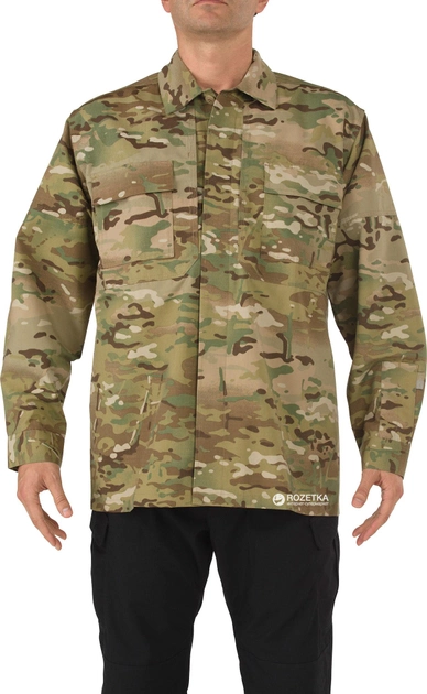 Рубашка тактическая 5.11 Tactical MultiCam Tactical Duty Uniform 72013 L Multicam (2006000034210) - изображение 1