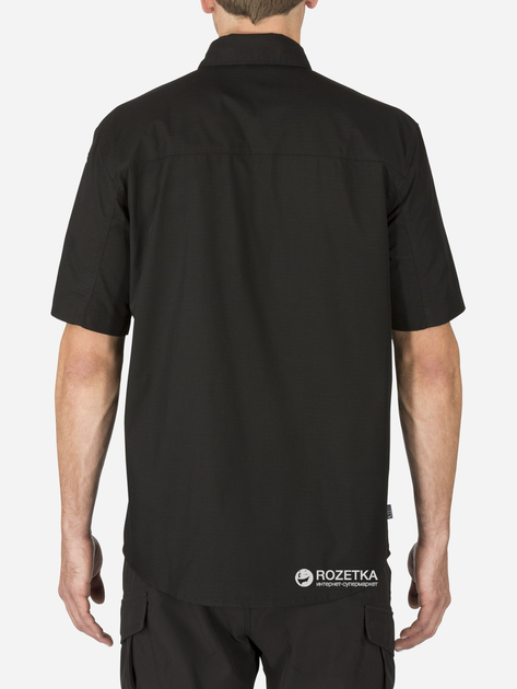Сорочка тактична 5.11 Tactical Stryke Shirt - Short Sleeve 71354 L Black (2000980390670) - зображення 2