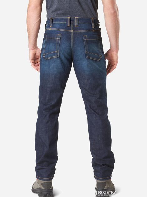 Джинсы тактические 5.11 Tactical Defender-Flex Slim Jean 74465 W36/L30 Dark Wash Indigo (2000980424382) - изображение 2