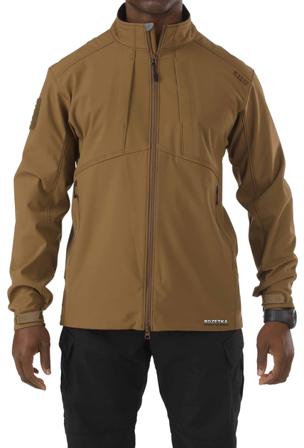 Куртка тактична для штормової погоди 5.11 Tactical Sierra Softshell 78005 XL Battle Brown (2000980359271) - зображення 1