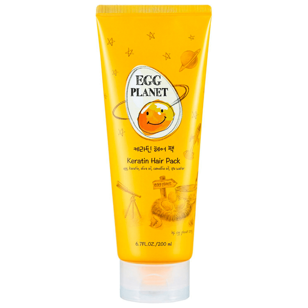 Кератиновий шампунь із яєчним екстрактом Daeng Gi Meo Ri Egg Planet Keratin Shampoo, 200 мл - Фото 1 Кератиновий шампунь із яєчним екстрактом Daeng Gi Meo Ri Egg Planet Keratin Shampoo, 200 мл - зображення 1