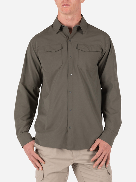 Сорочка тактична 5.11 Tactical Freedom Flex Woven Shirt - Long Sleeve 72417-186 2XL Ranger Green (2000980528592) - зображення 1