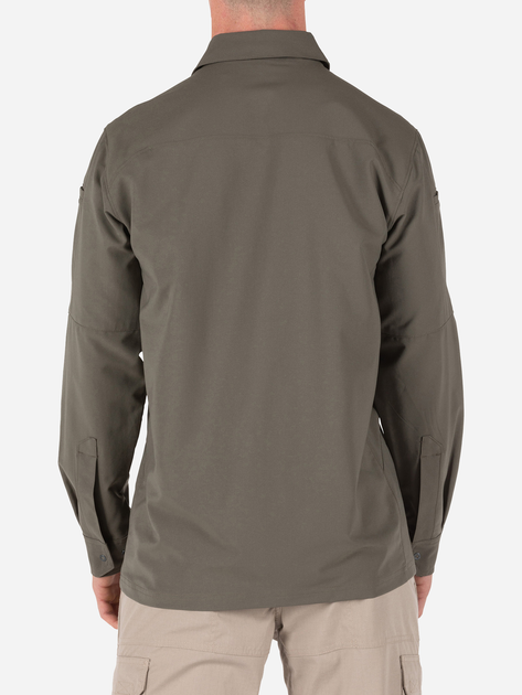 Рубашка тактическая 5.11 Tactical Freedom Flex Woven Shirt - Long Sleeve 72417-186 M Ranger Green (2000980528615) - изображение 2