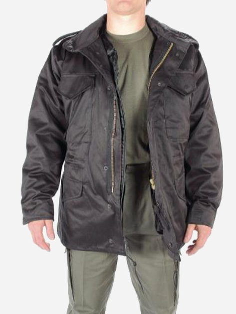 Куртка полевая тактическая MIL-TEC M65 10315002 5XL Black (2000000002118) - изображение 2