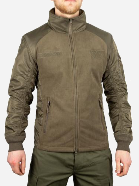 Куртка флисовая тактическая MIL-TEC Sturm USAF Jacket Ranger Green 10430012 3XL Ranger Green (2000980499878) - изображение 1