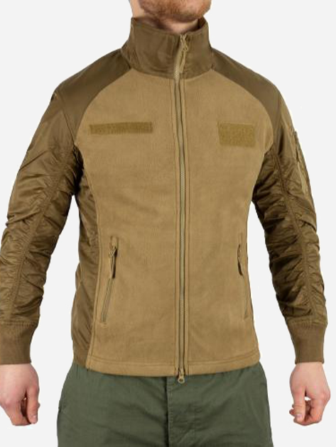 Куртка флісова тактична MIL-TEC Sturm USAF Jacket Dark Coyote 10430019 L DARK COYOTE (2000980499946) - зображення 1