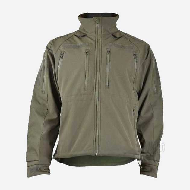 Куртка демісезонна тактична MIL-TEC Softshell Plus 10859001 2XL Olive (2000880212010) - зображення 2