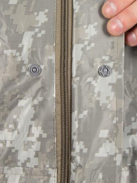 Костюм непромокаемый тактический MIL-TEC WET WEATHER SUIT 10625070 S Пиксель AT-DIGITAL (2000980221639) - изображение 5