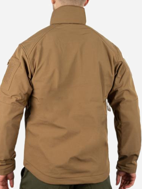 Куртка тактическая демисезонная софтшелл MIL-TEC SOFTSHELL JACKET SCU 10864019 XL Coyote (2000980401161) - изображение 2