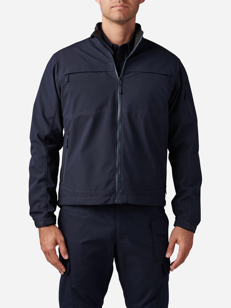 Тактична куртка 5.11 Tactical Chameleon Softshell Jacket 2.0 48373-724 4XL Dark Navy (2000980540600) - зображення 1