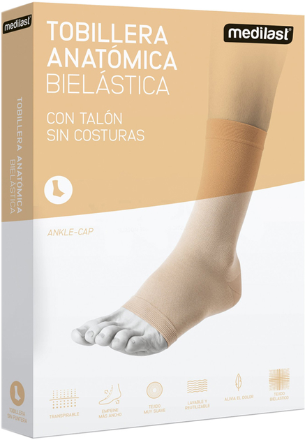 Ortez Medilast Tobillera Anatomica Bielastica Talla Grande (8470004873481) - obraz 1