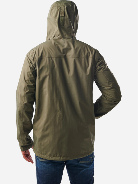 Тактическая куртка 5.11 Tactical Exos Rain Shell 48370-186 2XL Ranger Green (2000980541607) - изображение 2