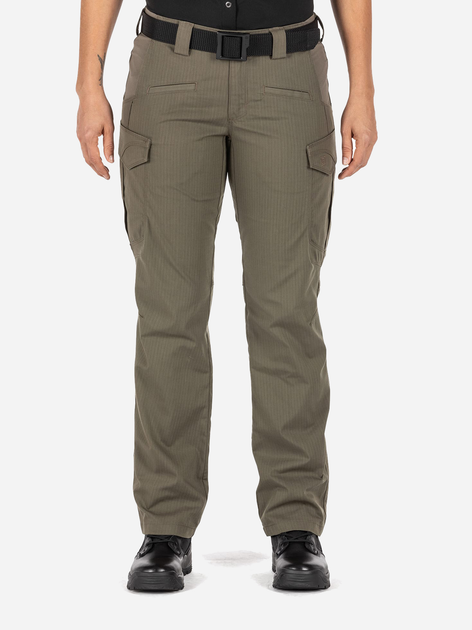 Тактические штаны 5.11 Tactical Women'S Icon Pants 64447-186 0/Long Ranger Green (2000980583331) - изображение 1
