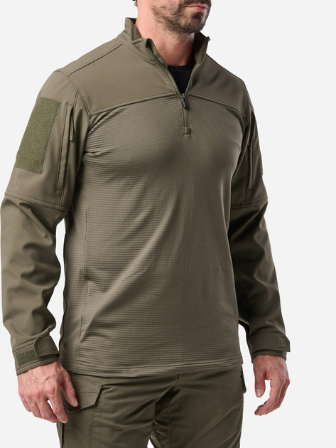 Тактическая рубашка 5.11 Tactical Cold Weather Rapid Ops Shirt 72540-186 XL Ranger Green (2000980584307) - изображение 2