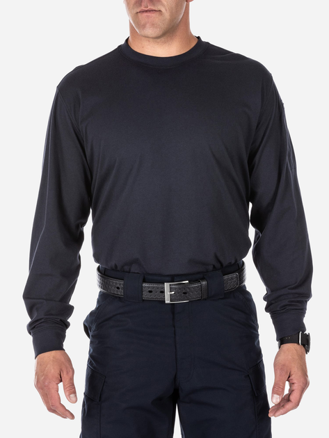 Тактический лонгслив 5.11 Tactical Professional Long Sleeve 72318-720 2XL Fire Navy (2000980541874) - изображение 1