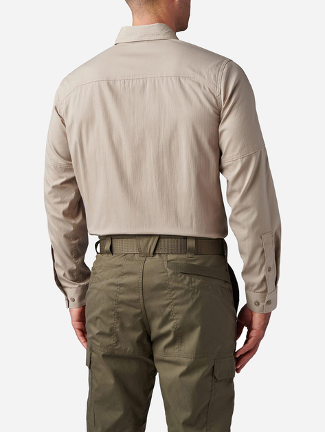 Тактична сорочка 5.11 Tactical Abr Pro Long Sleeve Shirt 72543-055 2XL Khaki (2000980544196) - зображення 2