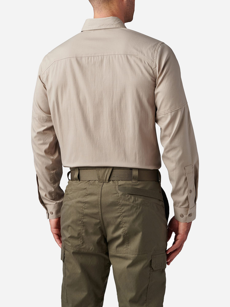 Тактична сорочка 5.11 Tactical Abr Pro Long Sleeve Shirt 72543-055 L Khaki (2000980544219) - зображення 2