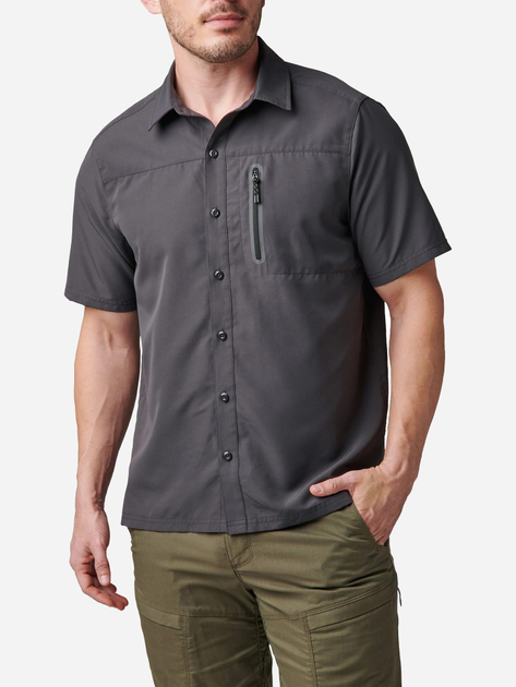 Тактическая рубашка 5.11 Tactical Marksman Utility Short Sleeve Shirt 71215-098 S Volcanic (2000980565115) - изображение 1