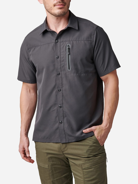 Тактическая рубашка 5.11 Tactical Marksman Utility Short Sleeve Shirt 71215-098 XL Volcanic (2000980565122) - изображение 1