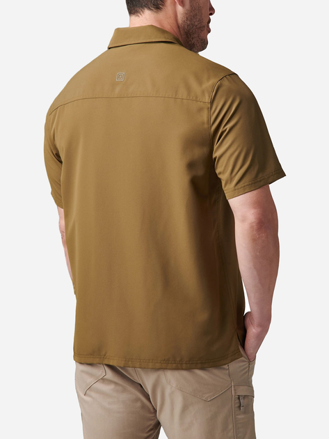 Тактическая рубашка 5.11 Tactical Marksman Utility Short Sleeve Shirt 71215-206 L Field green (2000980565146) - изображение 2
