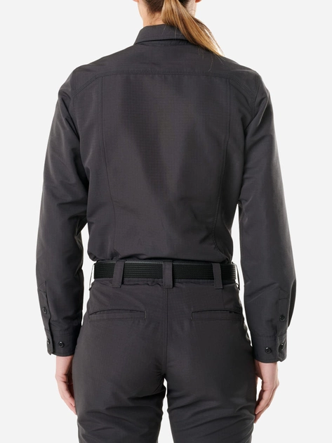 Тактическая рубашка 5.11 Tactical Women'S Fast-Tac Long Sleeve Shirt 62388-018 S Charcoal (2000980558049) - изображение 2