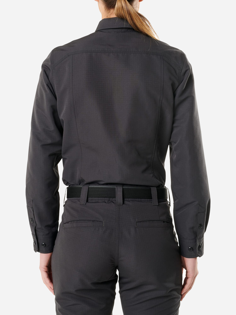 Тактическая рубашка 5.11 Tactical Women'S Fast-Tac Long Sleeve Shirt 62388-018 XS Charcoal (2000980558063) - изображение 2