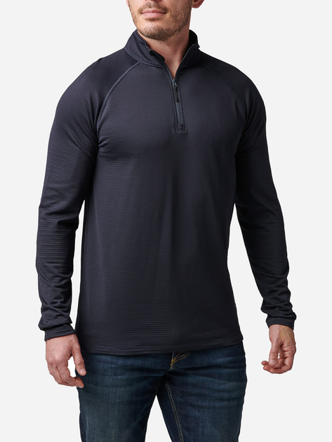 Тактична сорочка 5.11 Tactical Stratos 1/4 Zip 72235-724 S Dark Navy (2000980534760) - зображення 1