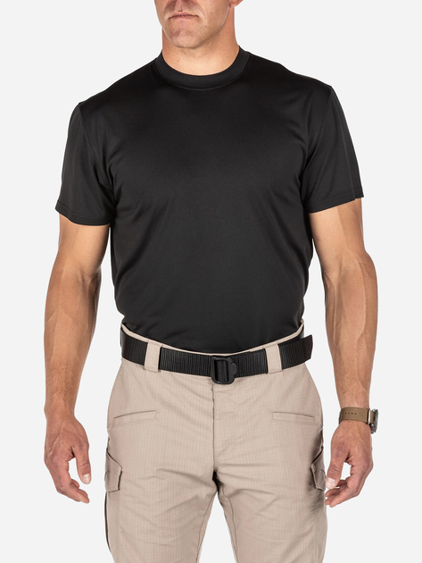 Тактическая футболка 5.11 Tactical Performance Utili-T Short Sleeve 2-Pack 40174-019 M 2 шт Black (2000980546503) - изображение 1