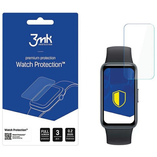 Захисна плівка 3MK ARC Watch для Huawei Band 8 3 шт (5903108530200) - зображення 2