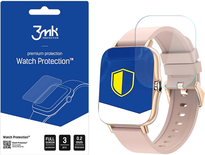 Захисна плівка 3MK ARC Watch для Maxcom FW55 Aurum Pro 3 шт (5903108536042) - зображення 1