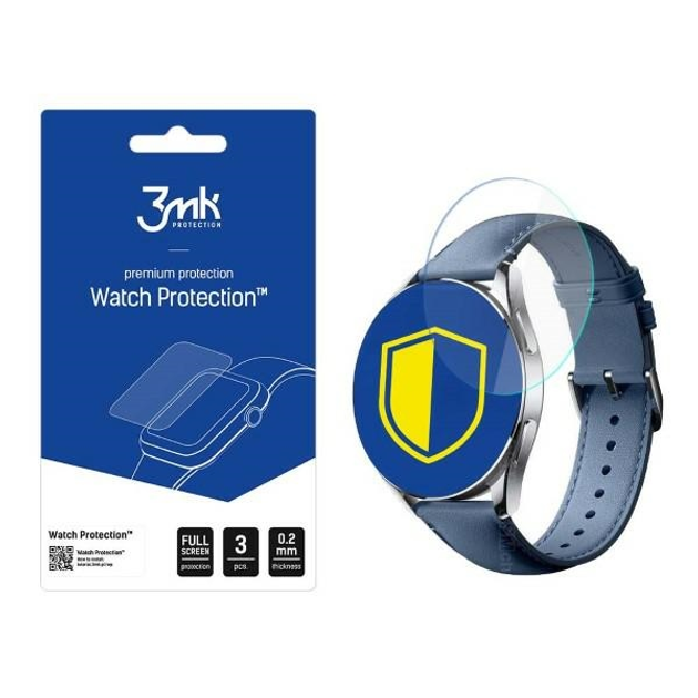 Захисна плівка 3MK ARC для Xiaomi Watch S2 46 mm 3 шт (5903108498548) - зображення 2