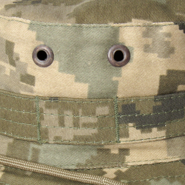 Панама военная полевая P1G Military Boonie Hat UC Twill UA281-M19991UD-LW L Ukrainian Digital Camo (MM-14) (2000980447145) - изображение 2
