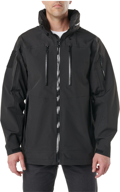 Куртка тактическая влагозащитная 5.11 Tactical Approach Jacket 48331-019 3XL Black (2000980456260) - изображение 1