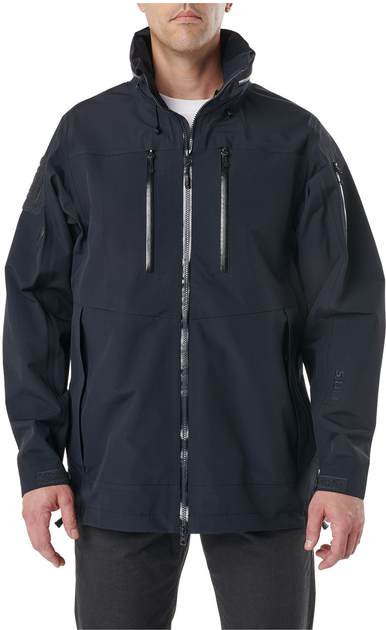 Куртка тактическая влагозащитная 5.11 Tactical Approach Jacket 48331-724 3XL Dark Navy (2000980456420) - изображение 1