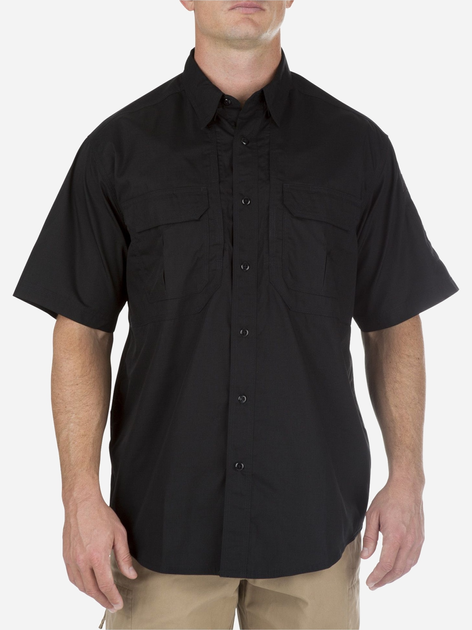 Рубашка тактическая 5.11 Tactical Taclite Pro Short Sleeve 71175 M Black (2000000110646) - изображение 1